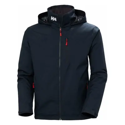 Helly Hansen Kabát Men's Crew Hooded Midlayer Sailing Jacket 2.0 Navy