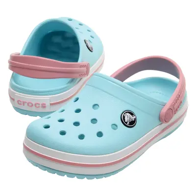 Crocs Crocband Clog Szandálok Ice Blue/White