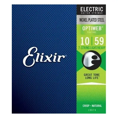 Elixir Optiweb Light-Heavy String Elektromos gitárhúrok