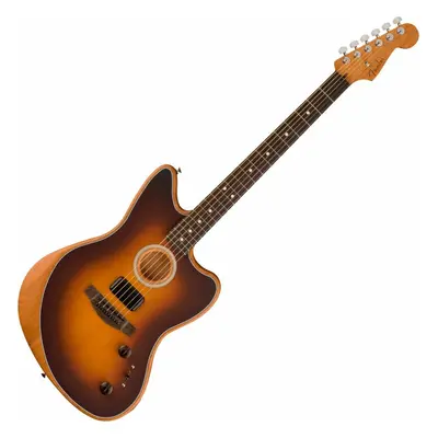 Fender Acoustasonic Player Jazzmaster Sunburst Elektroakusztikus gitár