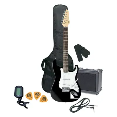 GEWA E-Guitar RC-100 Set Black Elektromos gitár