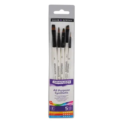 Daler Rowney Graduate Multi-Technique Brush Synthetic Ecsetkészlet db