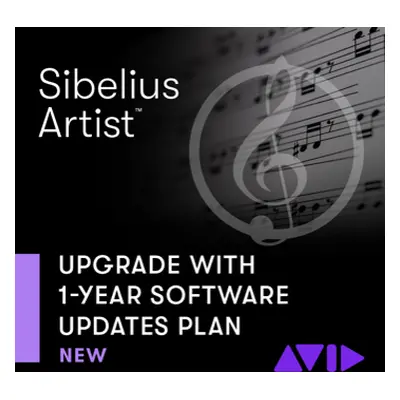 AVID Sibelius Artist 1Y Software Updates+Support (Digitális termék)