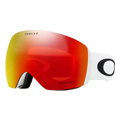 Oakley Flight Deck Matte White/Prizm Torch Síszemüvegek