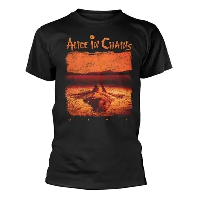 Alice in Chains Ing Distressed Dirt Unisex Black