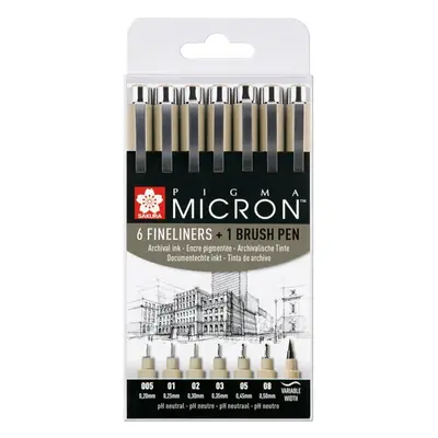 Sakura Pigma Micron Fineliner Műszaki tollak Black db