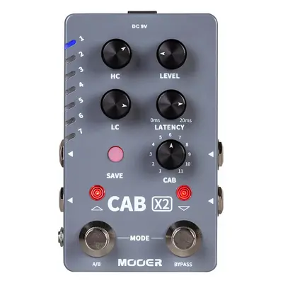 MOOER Cab X2 Gitáreffekt