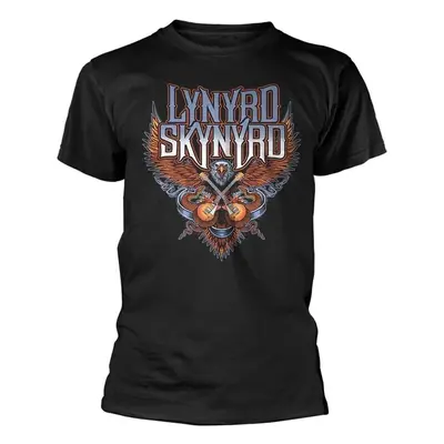 Lynyrd Skynyrd Ing Crossed Guitars Unisex Black