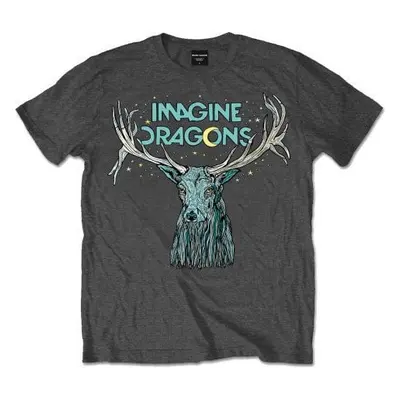 Imagine Dragons Ing Elk in Stars Unisex Charcoal Grey