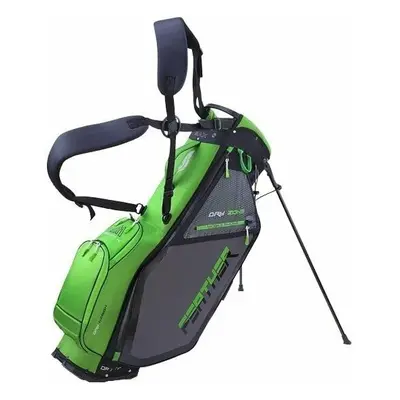 Big Max Dri Lite Feather Stand Bag Lime/Black/Charcoal