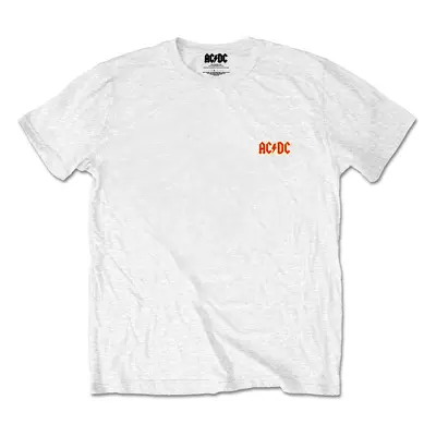 AC/DC Ing Logo Unisex White