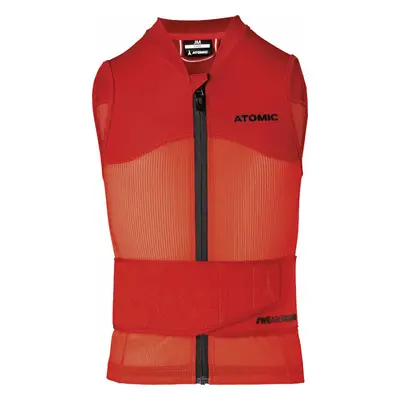 Atomic Live Shield Vest JR Red Sí és snowboard protektor