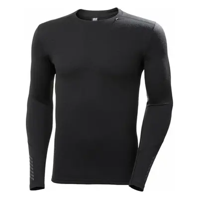 Helly Hansen Men's LIFA Merino Midweight Crew Black Termikus fehérnemű