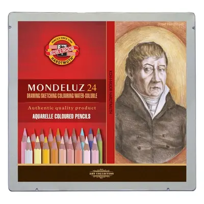 KOH-I-NOOR Mondeluz 3724/24 Akvarell ceruza készlet db