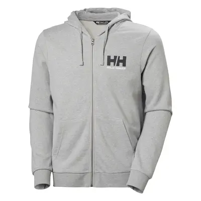 Helly Hansen HH Logo Full Zip Hoodie 2.0 Pulóver Grey Melange