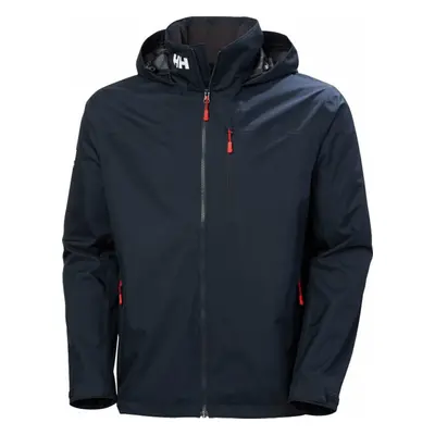 Helly Hansen Kabát Men's Crew Hooded Sailing Jacket 2.0 Navy