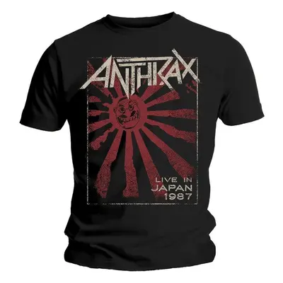 Anthrax Ing Live in Japan Unisex Black