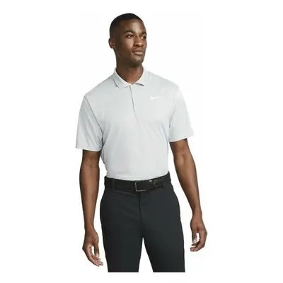 Nike Dri-Fit Victory Mens Golf Light Grey/White Rövid ujjú póló