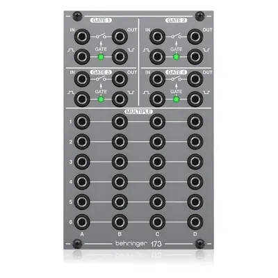 Behringer Quad Gate/Multiples Moduláris rendszer