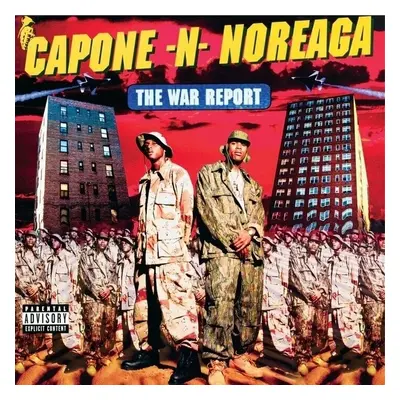 Capone-N-Noreaga - War Report (Clear With Red & Blue Splatter) (2 LP)