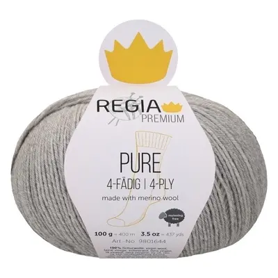 Regia Premium Pure Light Grey Mel. Kötőfonal