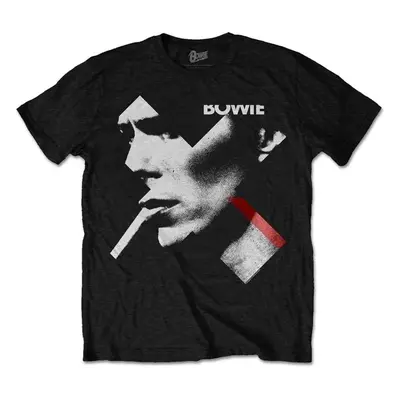 David Bowie Ing X Smoke Red Unisex Black