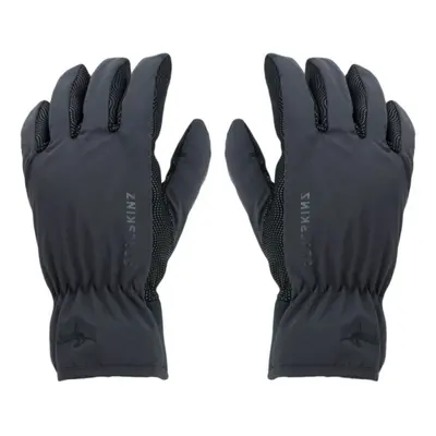 Sealskinz Waterproof All Weather Lightweight Womens Glove Black Kesztyű kerékpározáshoz