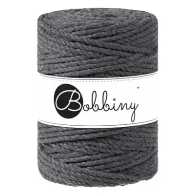 Bobbiny 3PLY Macrame Rope mm m Charcoal Zsinór