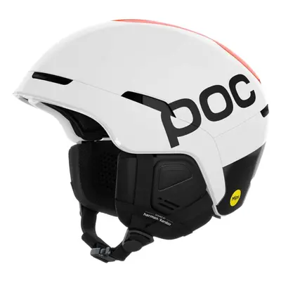 POC Obex Connect Hydrogen White/Fluorescent Orange Sísisak