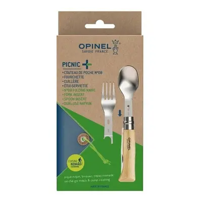 Opinel Complete Picnic+ Set N°08 Evőeszköz