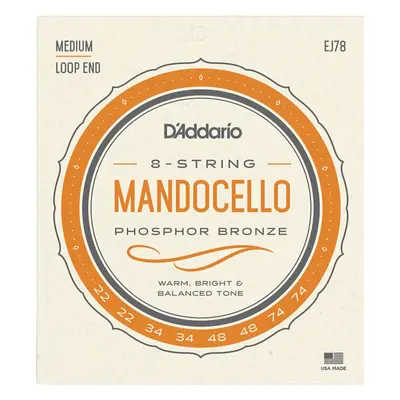 D'Addario EJ78 Mandolin húr