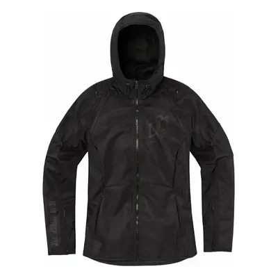 ICON - Motorcycle Gear Airform™ Womens Jacket Black Textildzseki