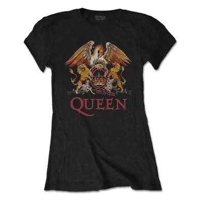 Queen Ing Classic Crest Womens Black