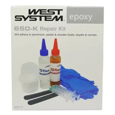 West System 650-K Aluminum Boat Repair Kit Transparent ml Hajó gyanta