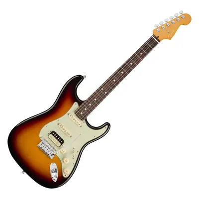 Fender American Ultra Stratocaster HSS RW Ultraburst Elektromos gitár