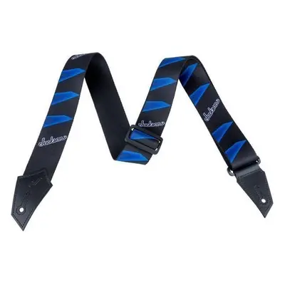 Jackson 299-4323-001 Textil gitár heveder Headstock Black/Blue