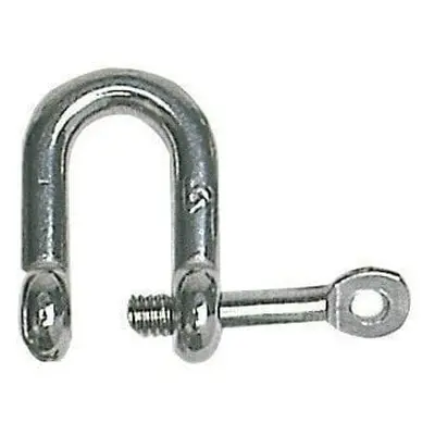 Osculati D Shackle Stainless Steel with Captive Pin mm Sekli