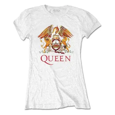 Queen Ing Classic Crest Womens White