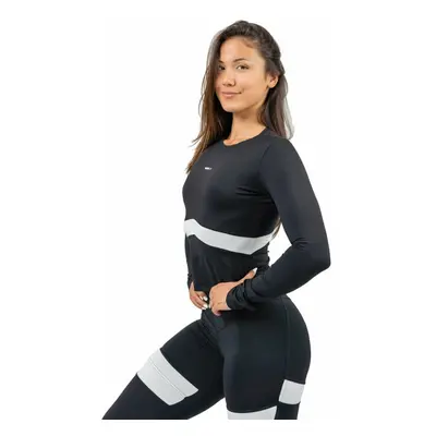 Nebbia Long Sleeve Sporty Top True Hero Black Fitness póló