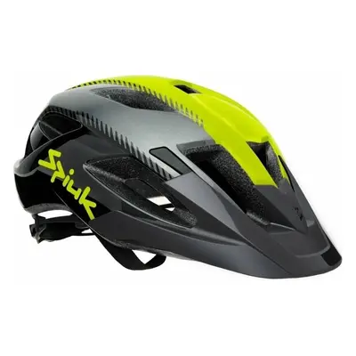 Spiuk Kaval Helmet Black/Yellow Kerékpár sisak