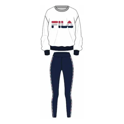 Fila FPW4098 Woman Pyjamas White/Blue Fitness fehérnemű