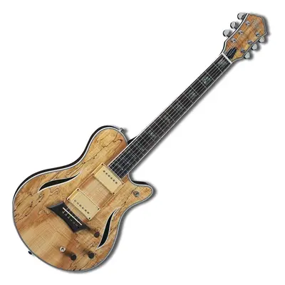 Michael Kelly Hybrid Special Spalted Spalted Maple Félakusztikus - jazz-gitár