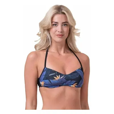 Nebbia Earth Powered Bikini Top Ocean Blue Női fürdőruha