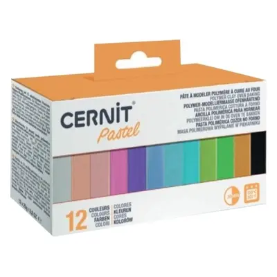 Cernit Polymer Clay Kit Polimer gyurma Pastel x g