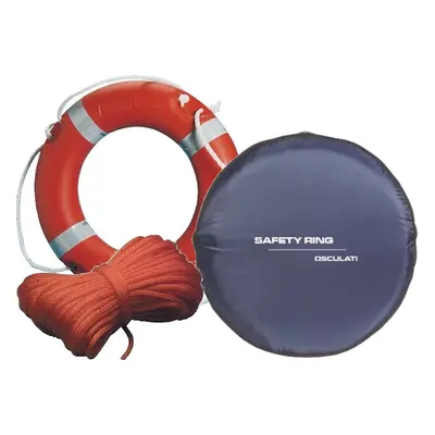 Osculati Ring Lifebuoy + Rope + Cover SET Blue Mentőgyűrű, Mentőpatkó