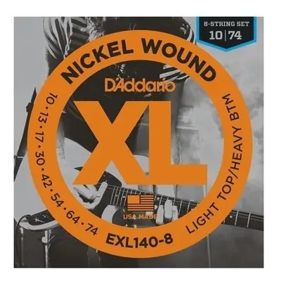 D'Addario EXL140-8 Elektromos gitárhúrok