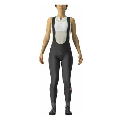 Castelli Velocissima DT Bibtight Black/Black Reflex Nadrág kerékpározáshoz