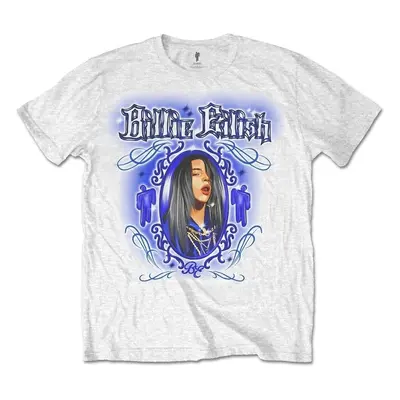 Billie Eilish Ing Airbrush Unisex White