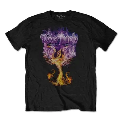 Deep Purple Ing Pheonix Rising Unisex Black