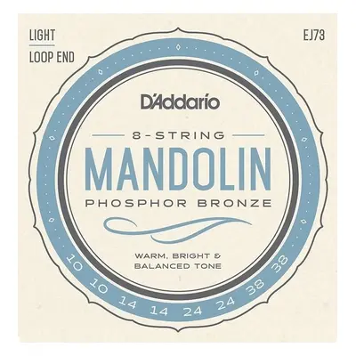 D'Addario EJ73 Mandolin húr